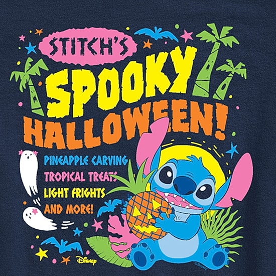 Disney Collection Halloween Little & Big Kid Boys Crew Neck Short Sleeve Regular Fit Graphic T-Shirt