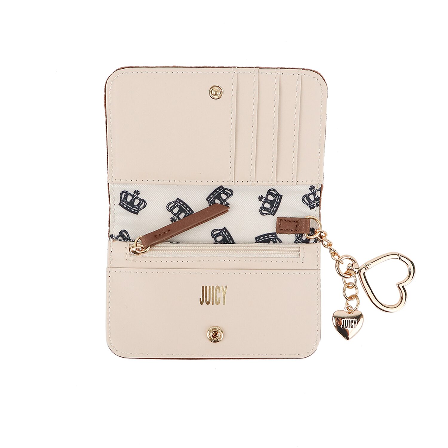Juicy By Juicy Couture Juicy Cozy Womens Slim Fold Wallet