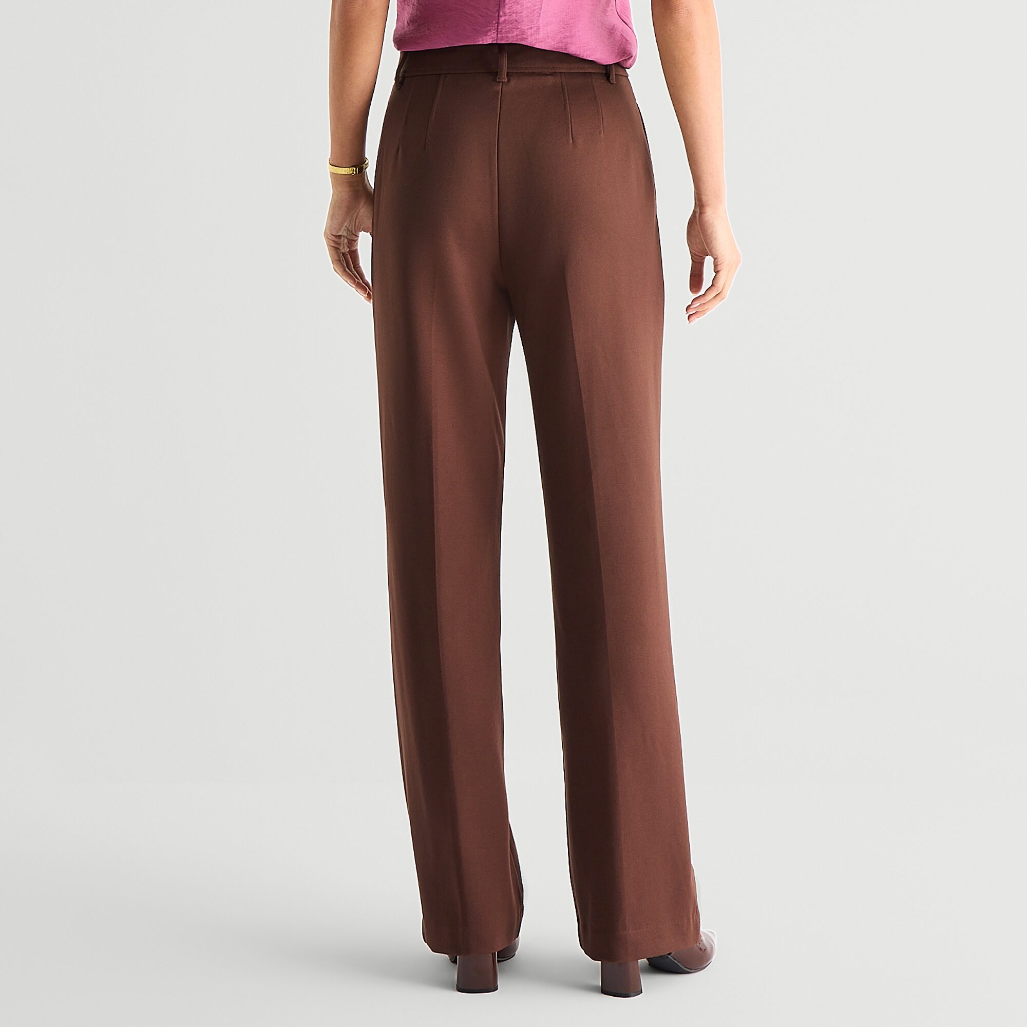 Worthington Womens Tall Straight Mid Rise Trouser