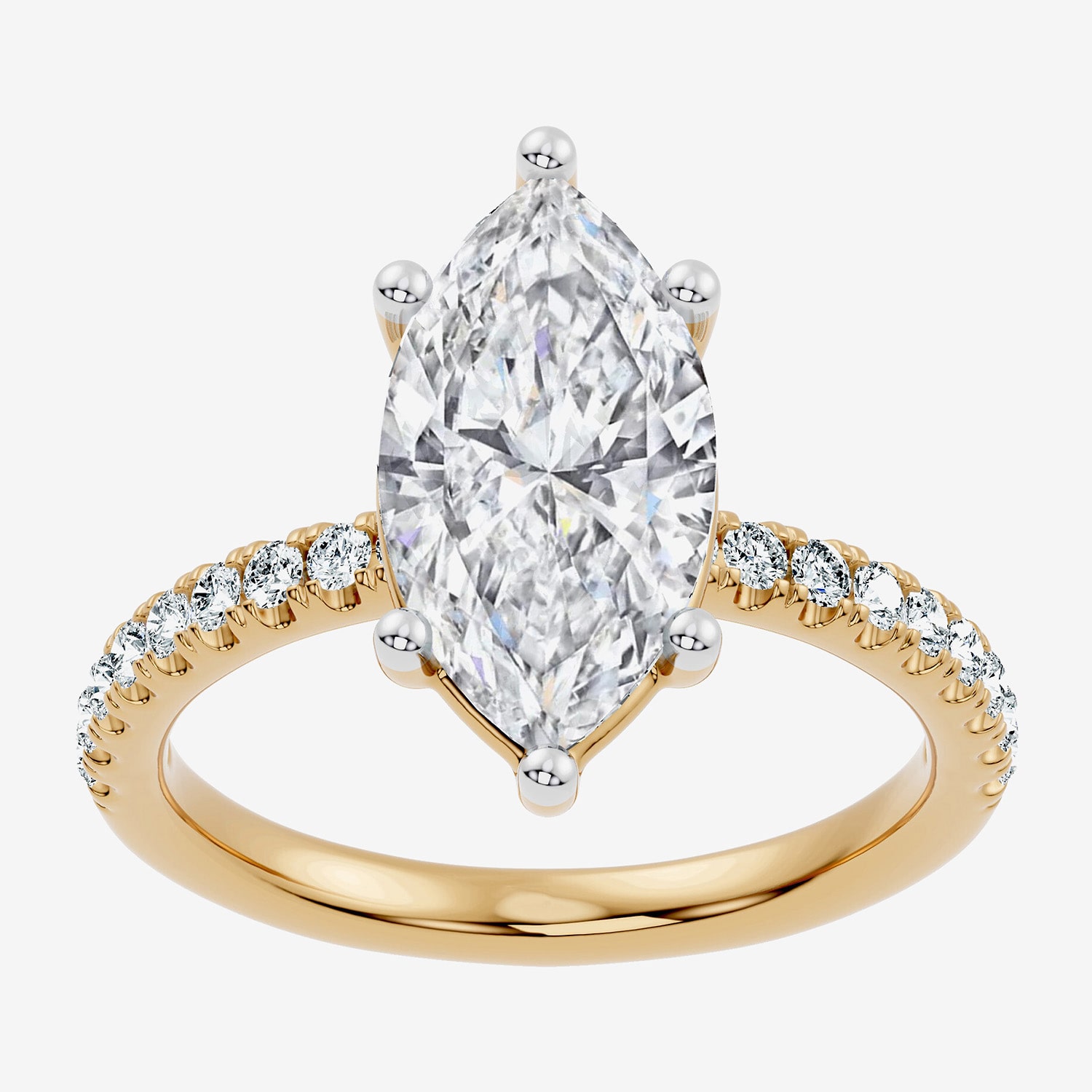 (F-G / Vs2 - Si1) Womens 3 1/4 CT. T.W. Lab Grown White Diamond ...