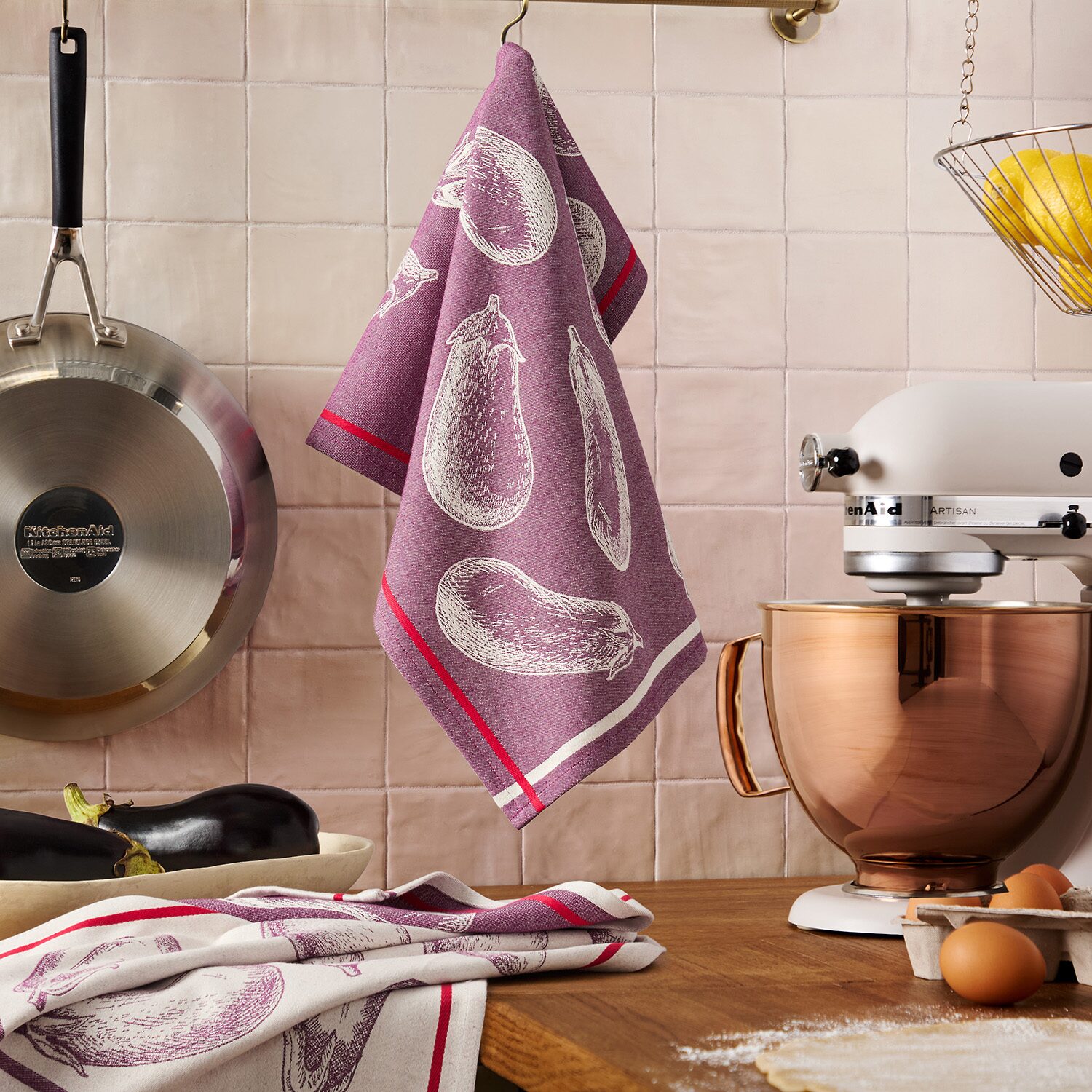 KitchenAid Kaharvest Flatwoven Jacquard 2-pc. Kitchen Towel