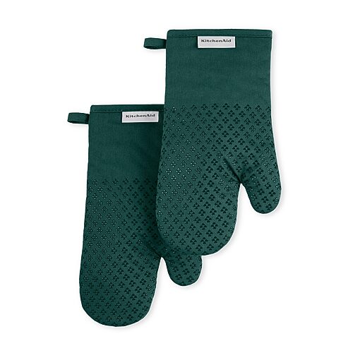 Kitchenaid Asteroid 2-pc. Oven Mitt In Green