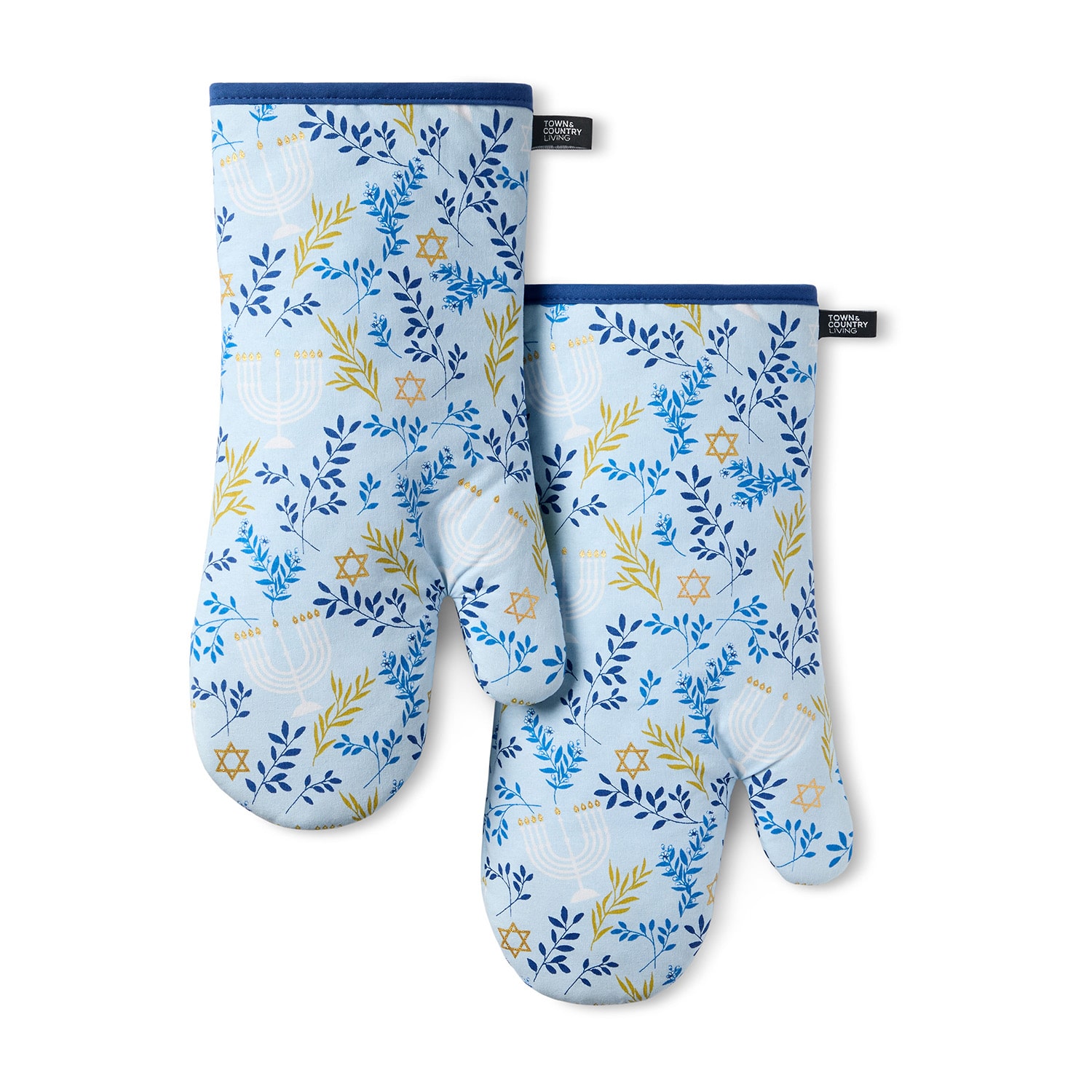 Town And Country Hanukkah Dance 2-pc. Oven Mitt
