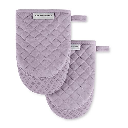 Kitchenaid Asteroid Mini 2-pc. Oven Mitt In Purple