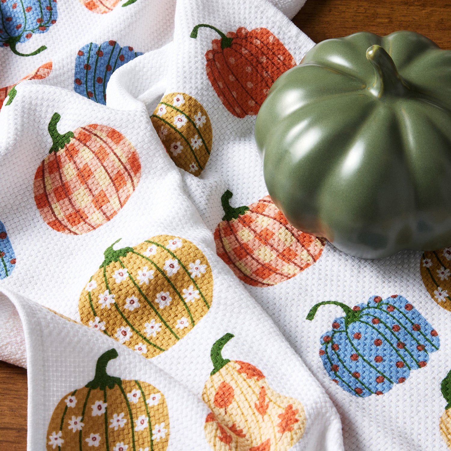 Town And Country Pumpkin Patch 3-pc. Kitchen Towel