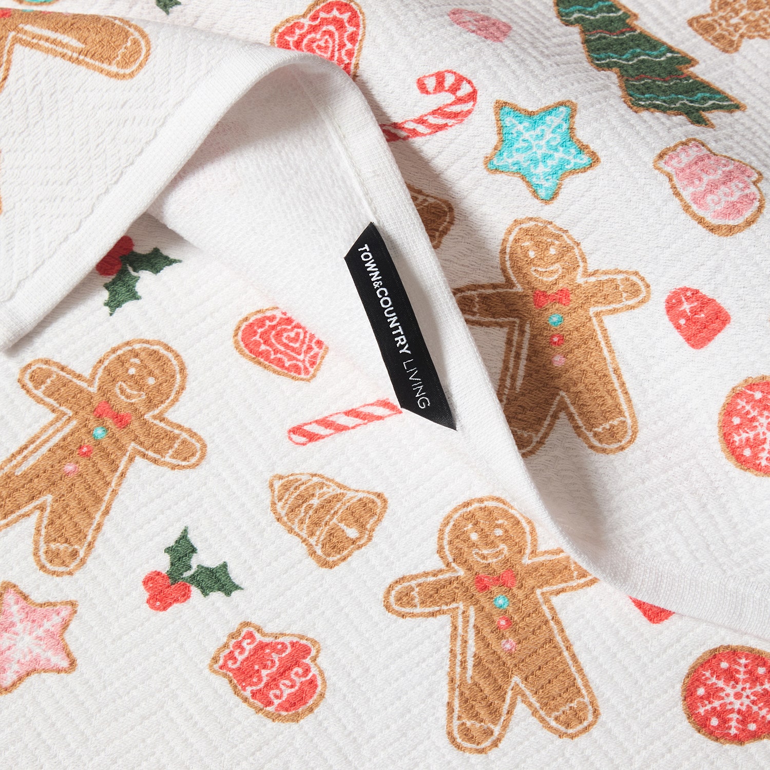 Town And Country Gingerbread Toss 2-pc. Kitchen Towel