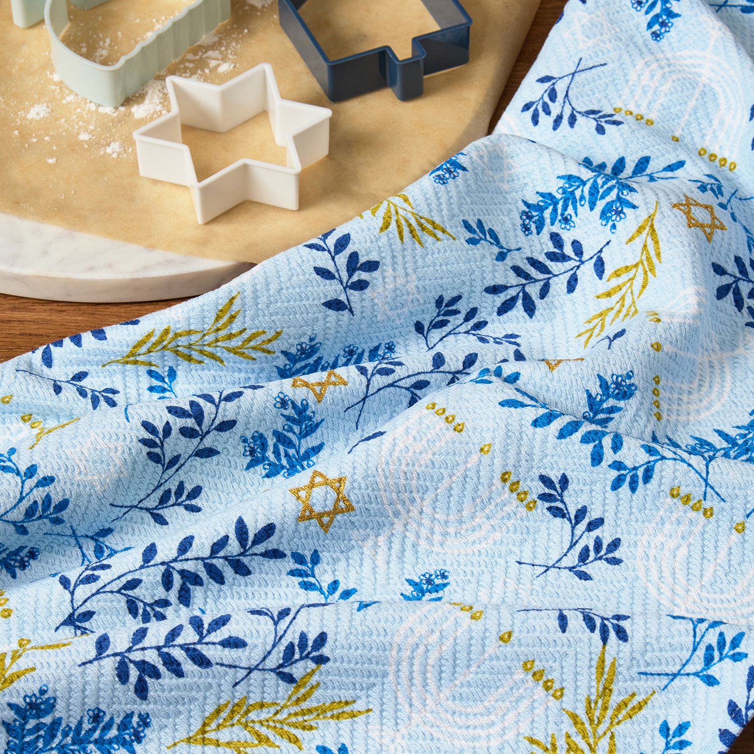 Town And Country Hanukkah Dance 2-pc. Kitchen Towel