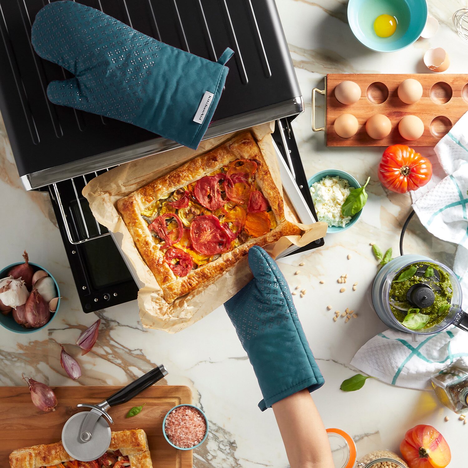 KitchenAid Asteroid 2-pc. Oven Mitt