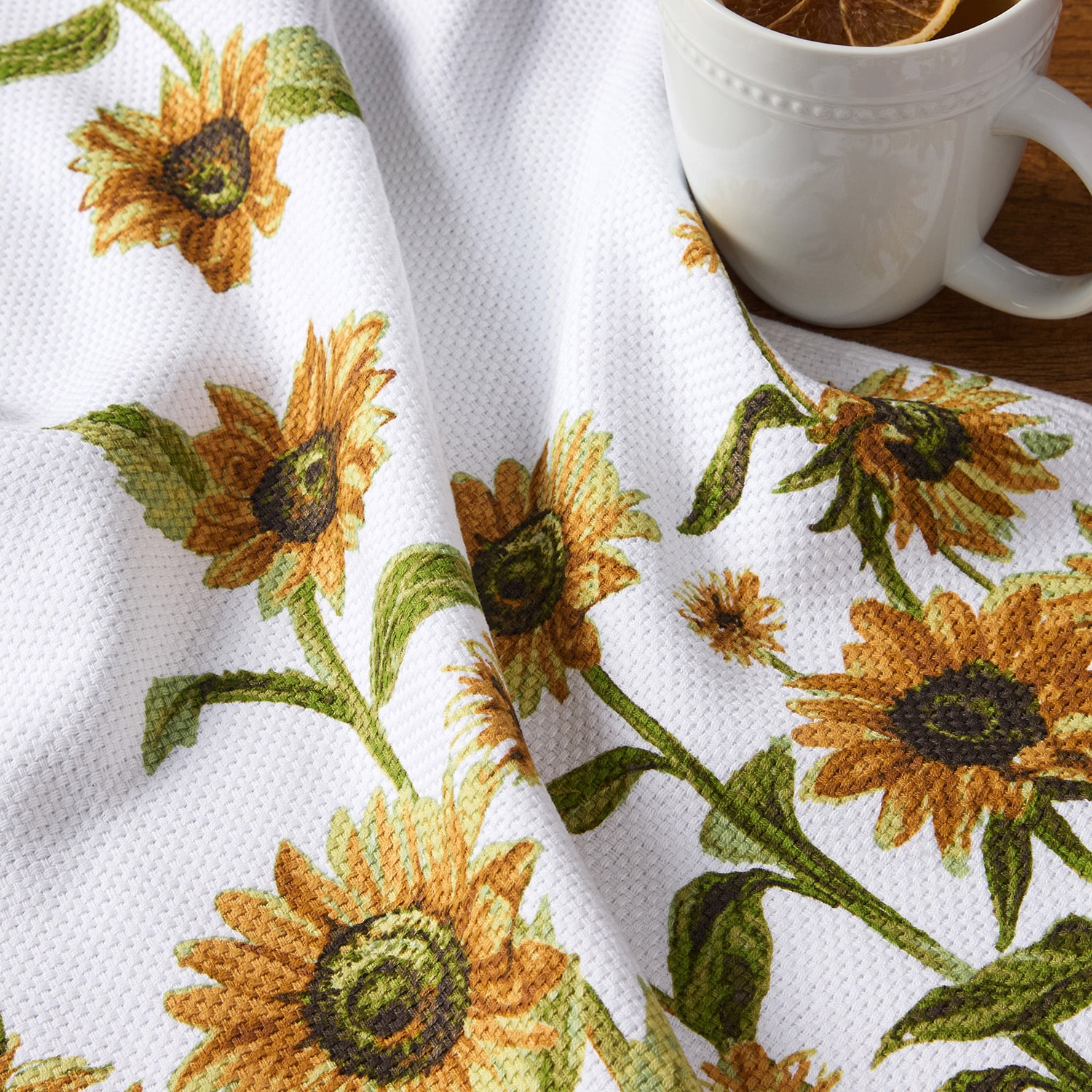 Town And Country Sunflowers 3-pc. Kitchen Towel