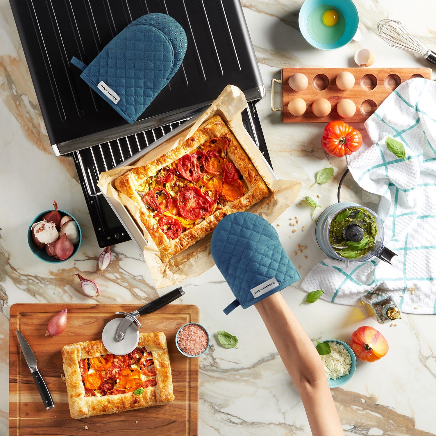 KitchenAid Asteroid Mini 2-pc. Oven Mitt