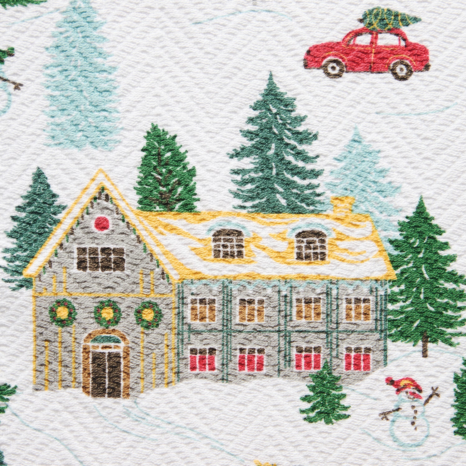 Town And Country Modern Winter House 2-pc. Kitchen Towel