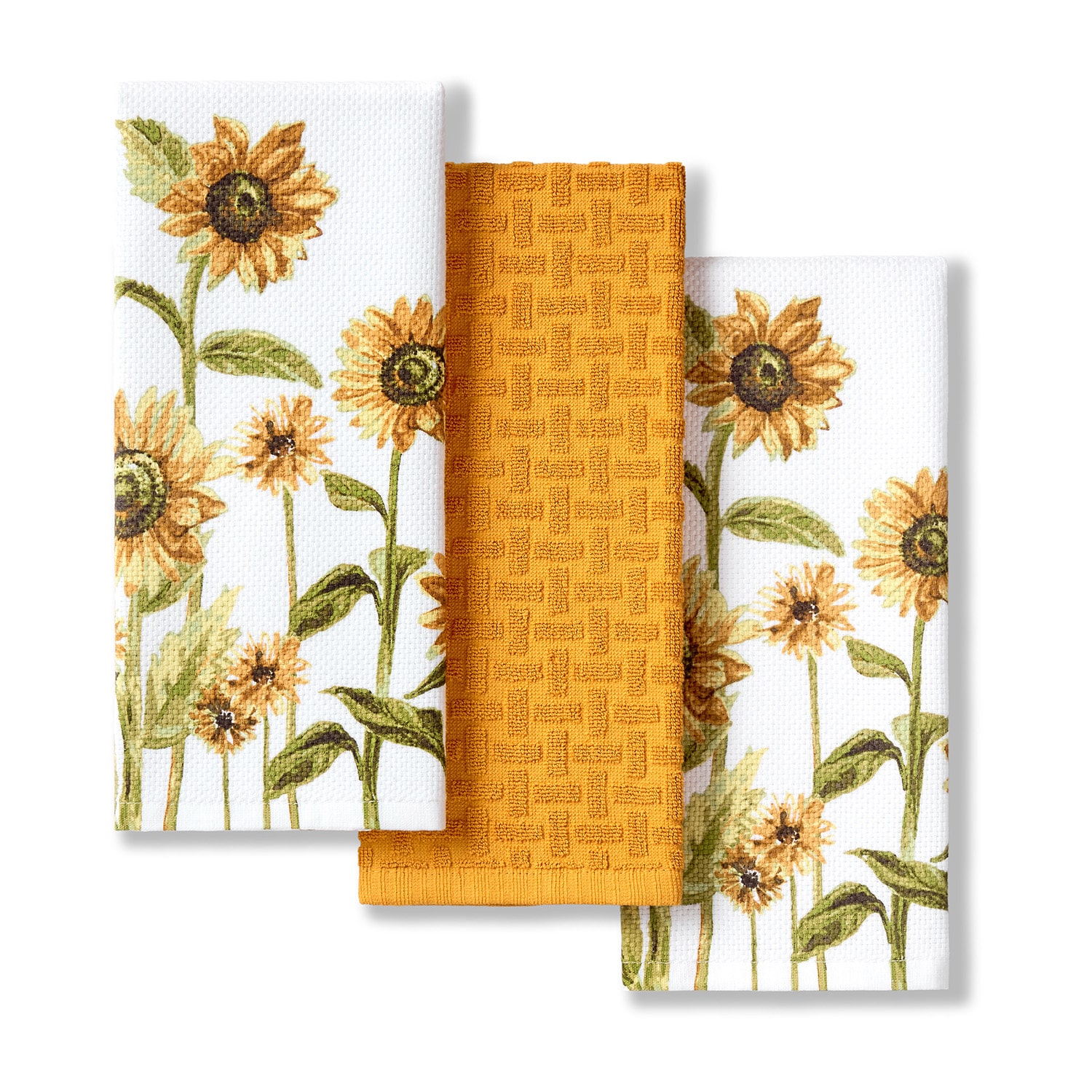 Town And Country Sunflowers 3-pc. Kitchen Towel