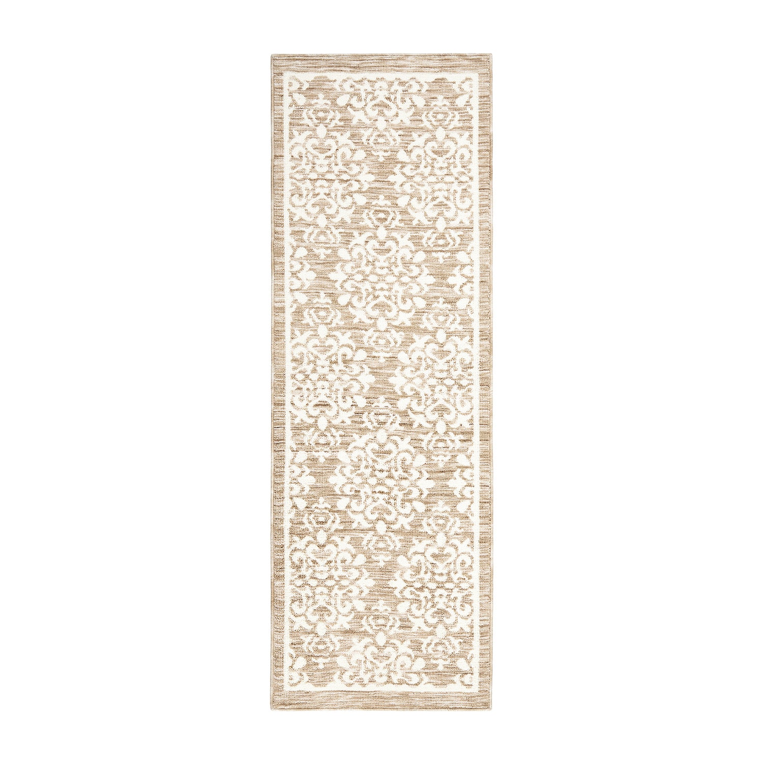 Town And Country Damask Medalion Kitchen Mat