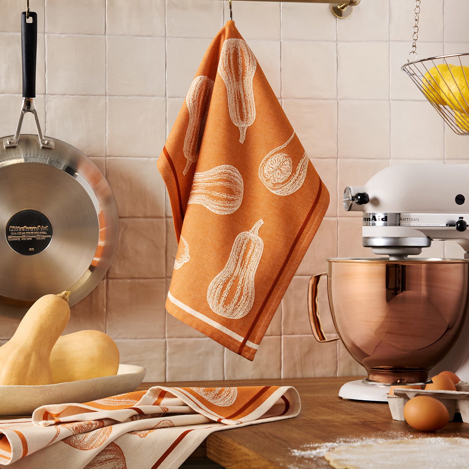 KitchenAid Kaharvest Flatwoven Jacquard 2-pc. Kitchen Towel