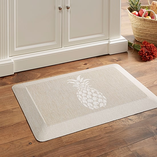 Martha Stewart Aloha Pineapple Kitchen Mat