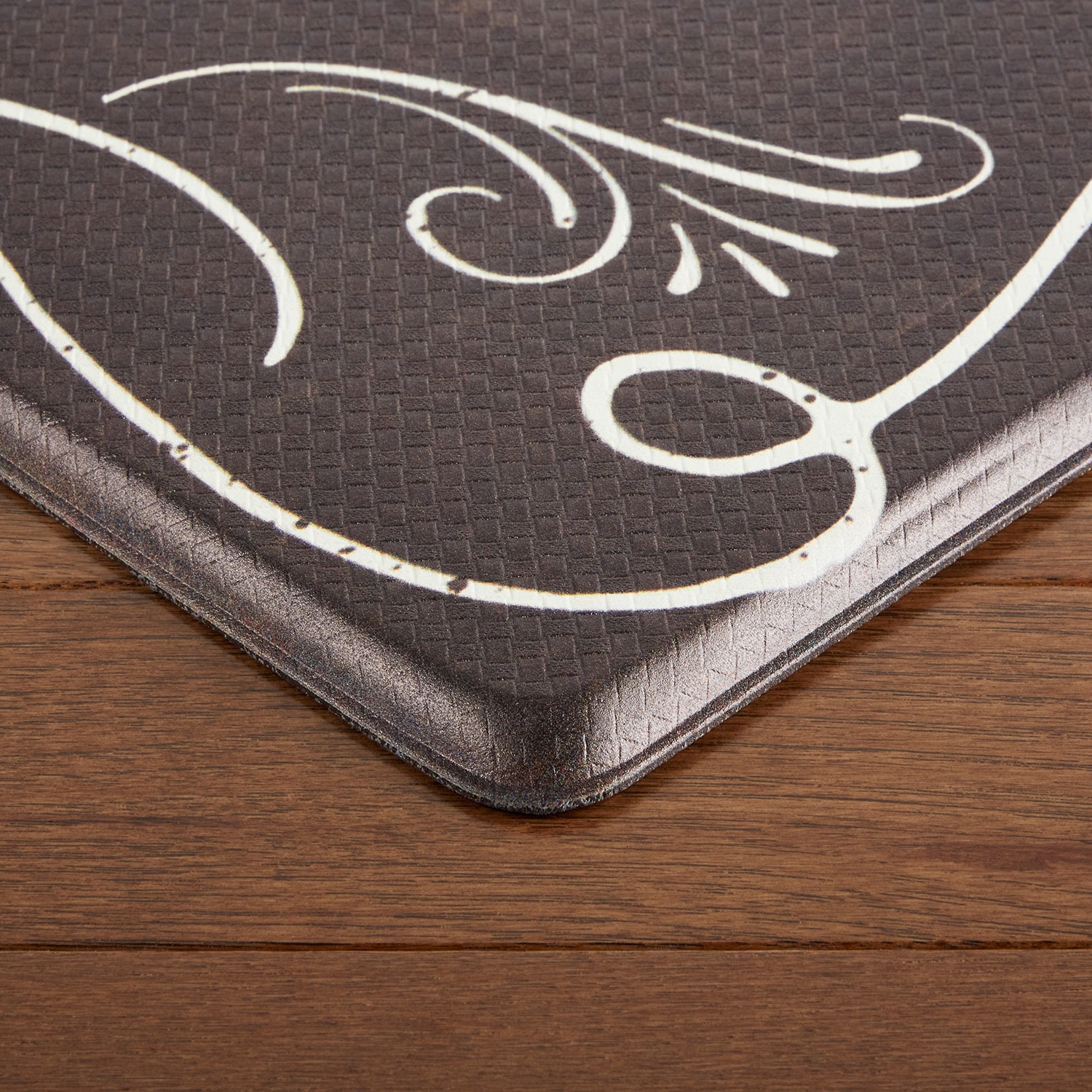 Nicole Miller Coffee Because Kitchen Mat