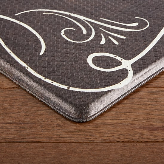 Nicole Miller Coffee Because Kitchen Mat