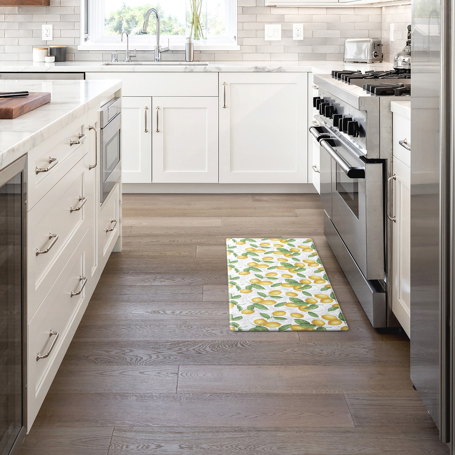 Martha Stewart Lots Of Lemons Kitchen Mat