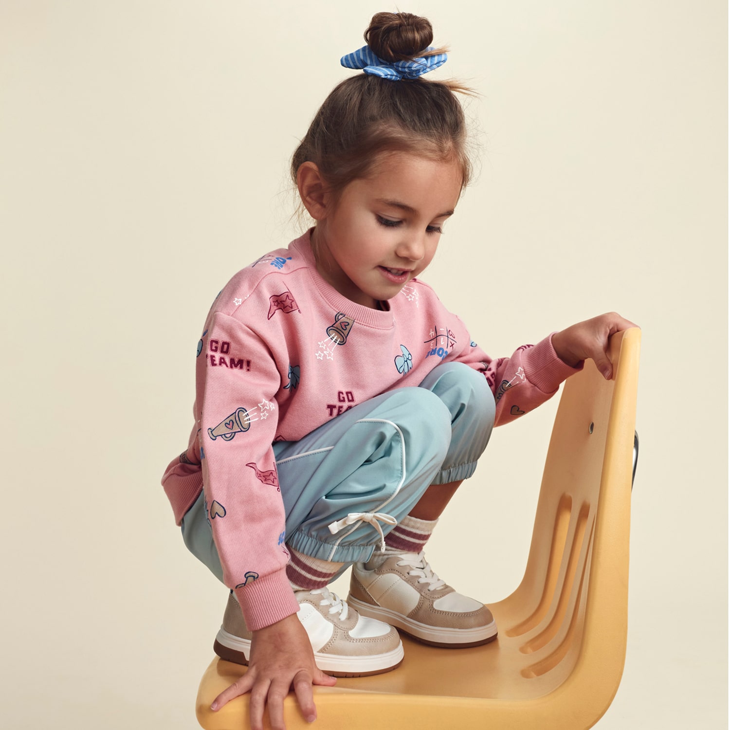 Carter's Toddler Girls Crew Neck Long Sleeve Sweatshirt