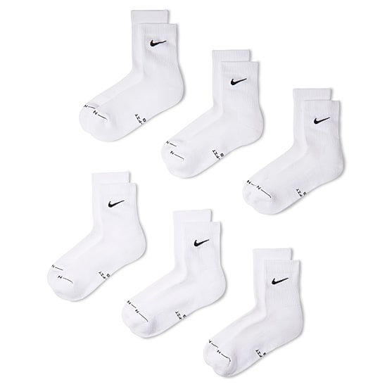 Nike Unisex Adult 6 Pair Crew Socks