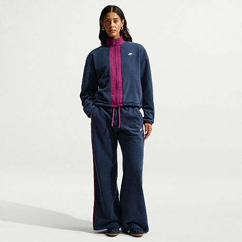 Nike Womens Fleece Jacket, Xx-large, Black