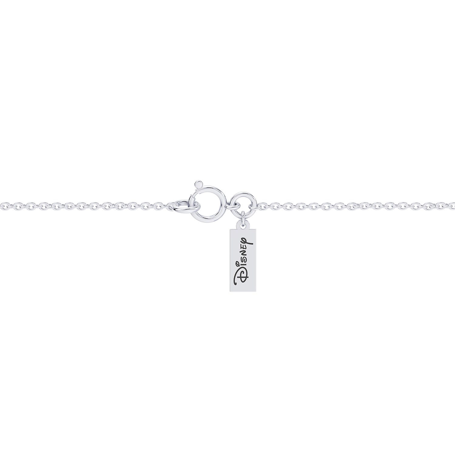 Enchanted Disney Fine Jewelry Cinderella (I / I2) Womens 1/8 CT. T.W. Genuine Blue Topaz Sterling Silver 18 Inch Pendant Necklace