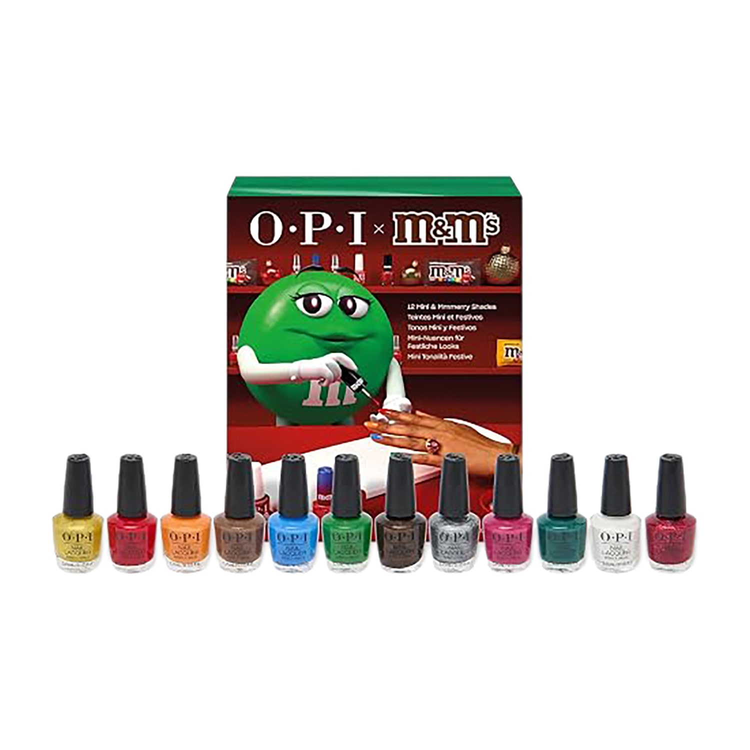 OPI Holiday 2026 12 Piece Advent Set Nail Polish
