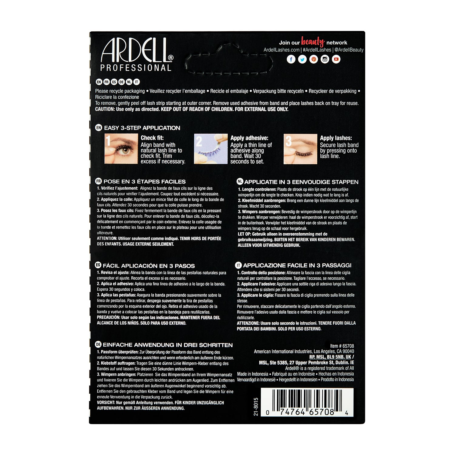 Ardell Demi Wispies, 5 Pairs