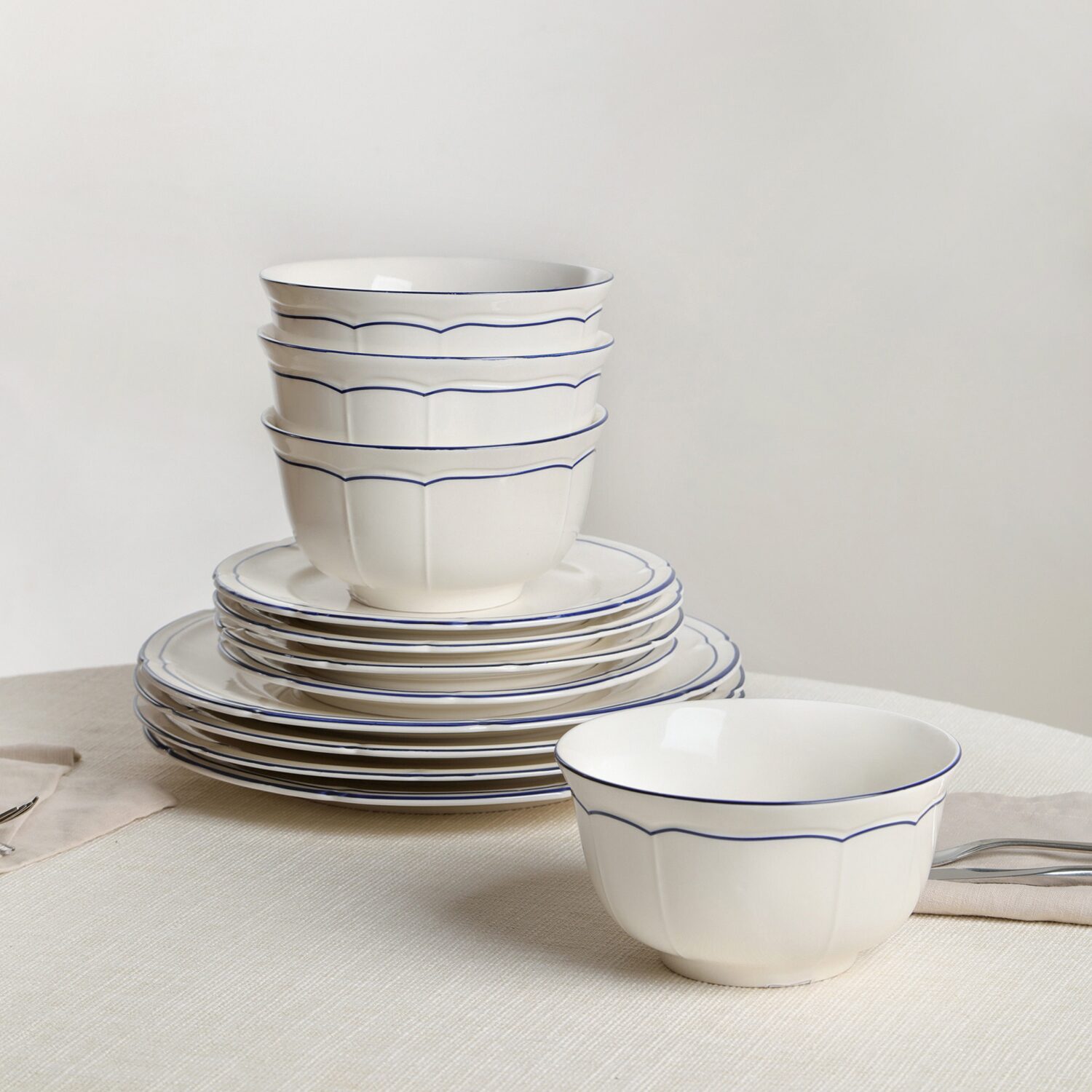 Emeril Lagasse Victory 24-pc. Porcelain Dinnerware Set