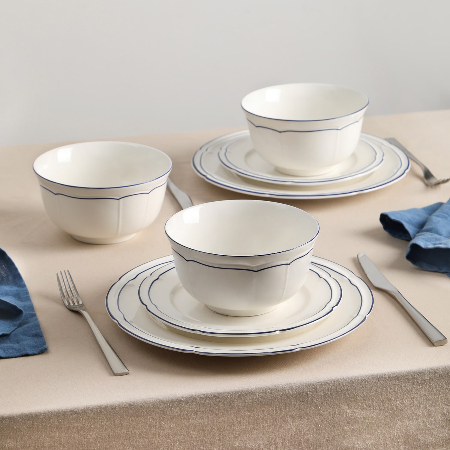 Emeril Lagasse Victory 24-pc. Porcelain Dinnerware Set
