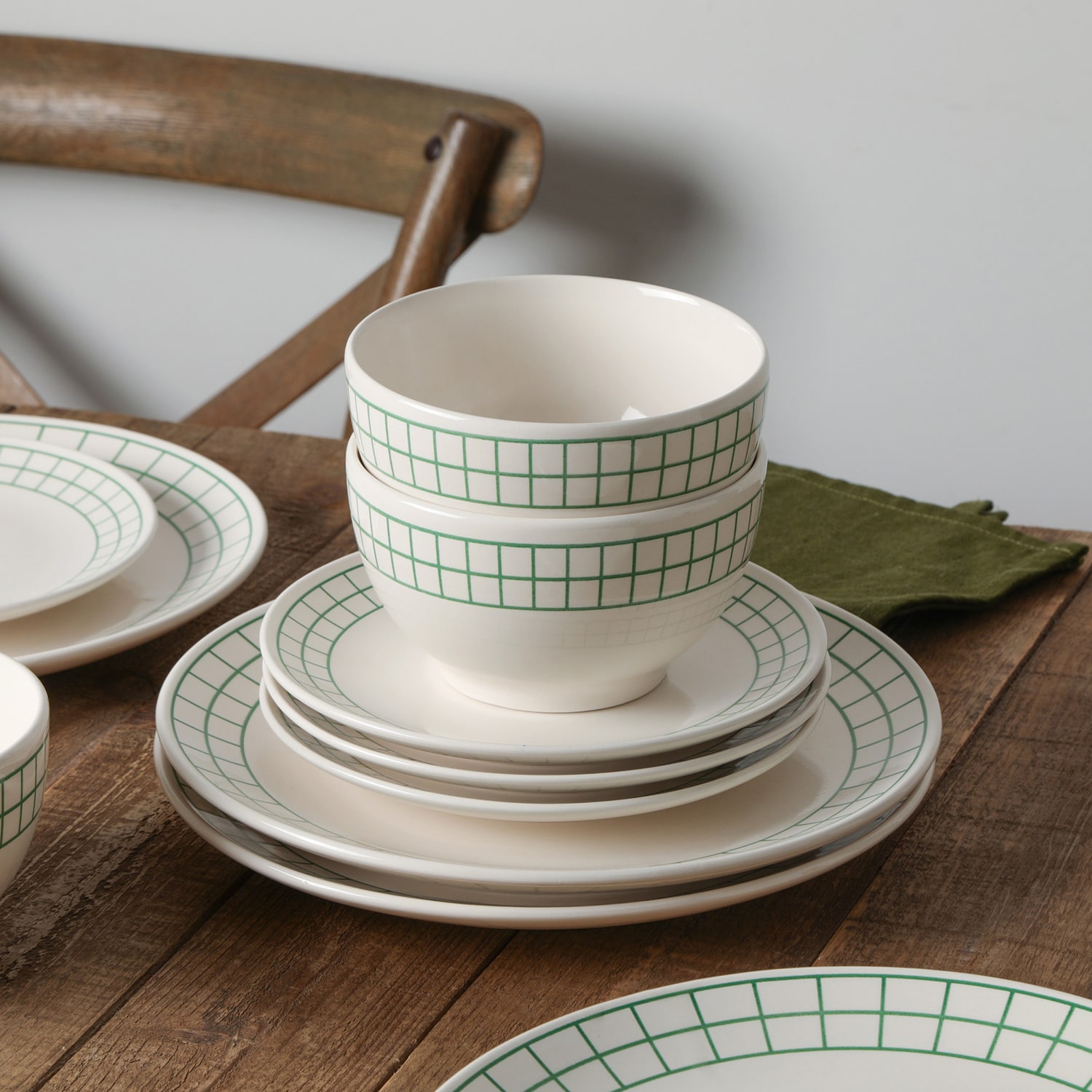 Emeril Lagasse Gridiron 12-pc. Earthenware Dinnerware Set