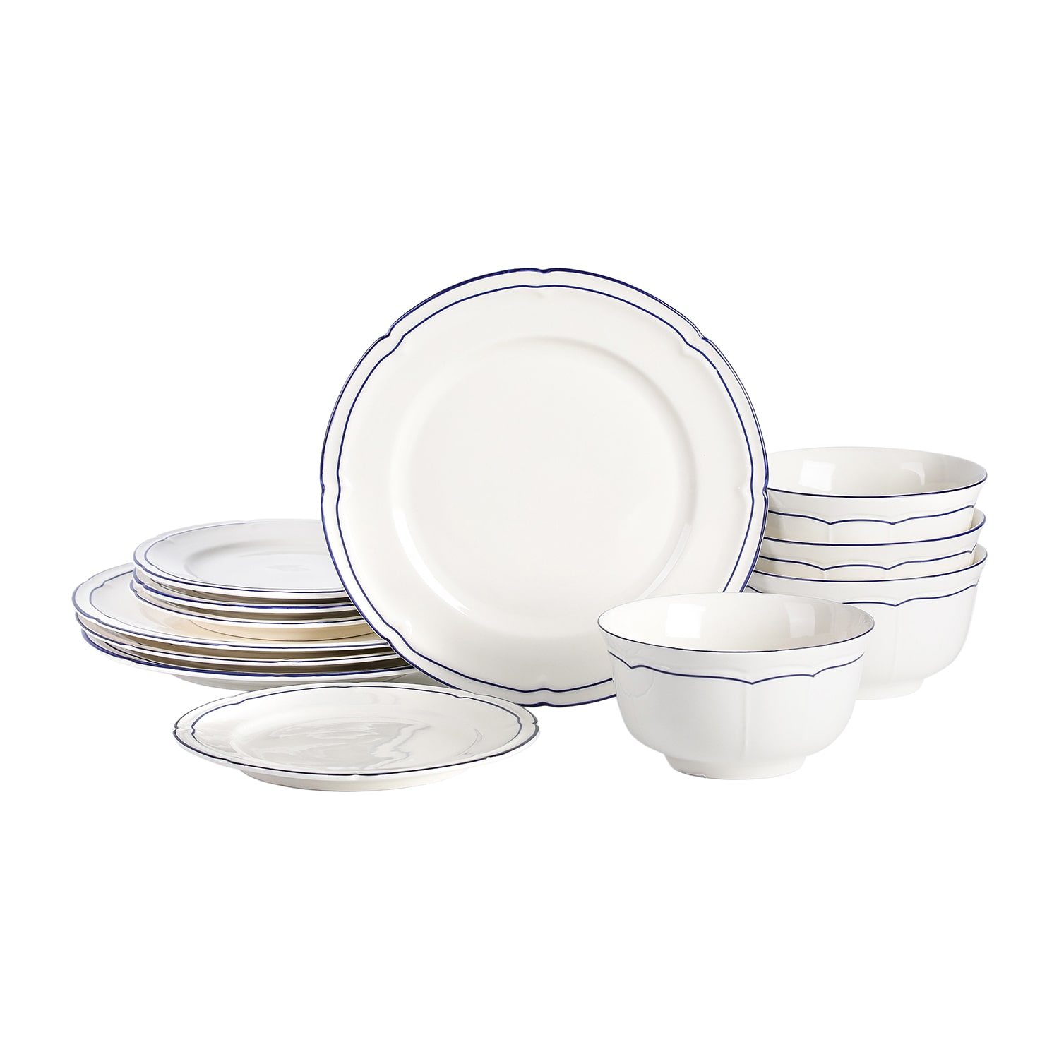 Emeril Lagasse Victory 12-pc. Porcelain Dinnerware Set