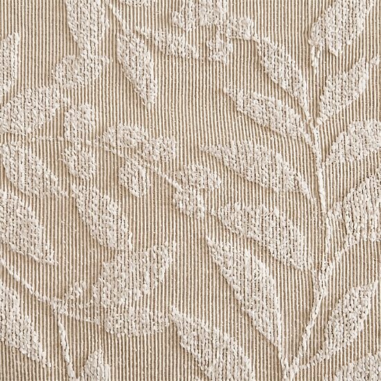 Harbor House Solace Leaf Cotton Blend Botanical Jacquard Shower Curtain