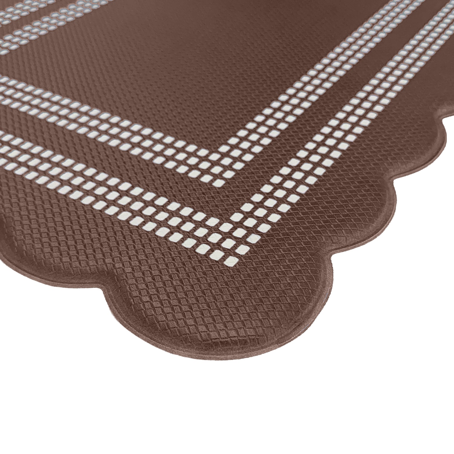 Achim Scalloped Remi Anti-Fatigue 18"x30" Kitchen Mat