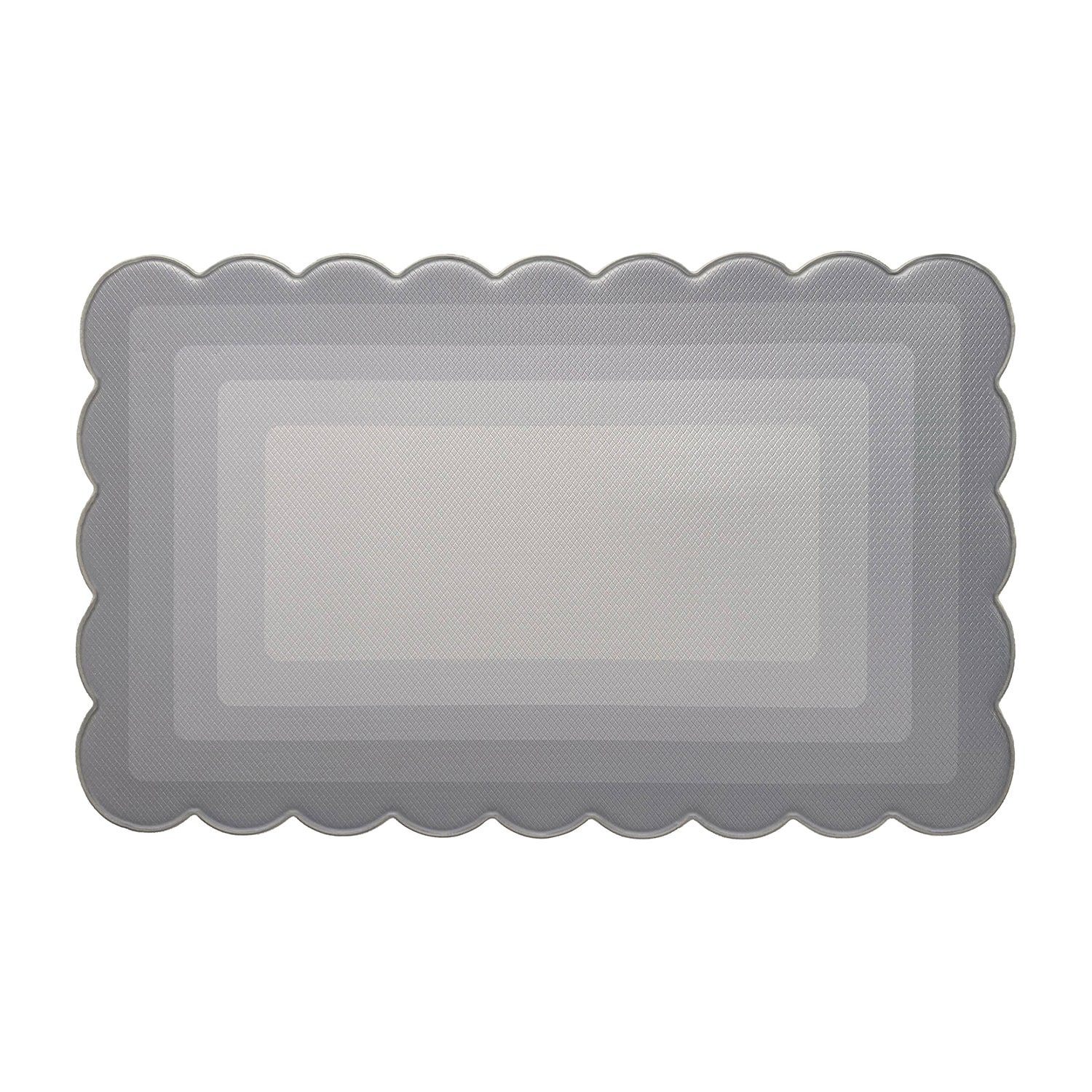 Achim Scalloped Grayson Anti-Fatigue 18"x30" Kitchen Mat