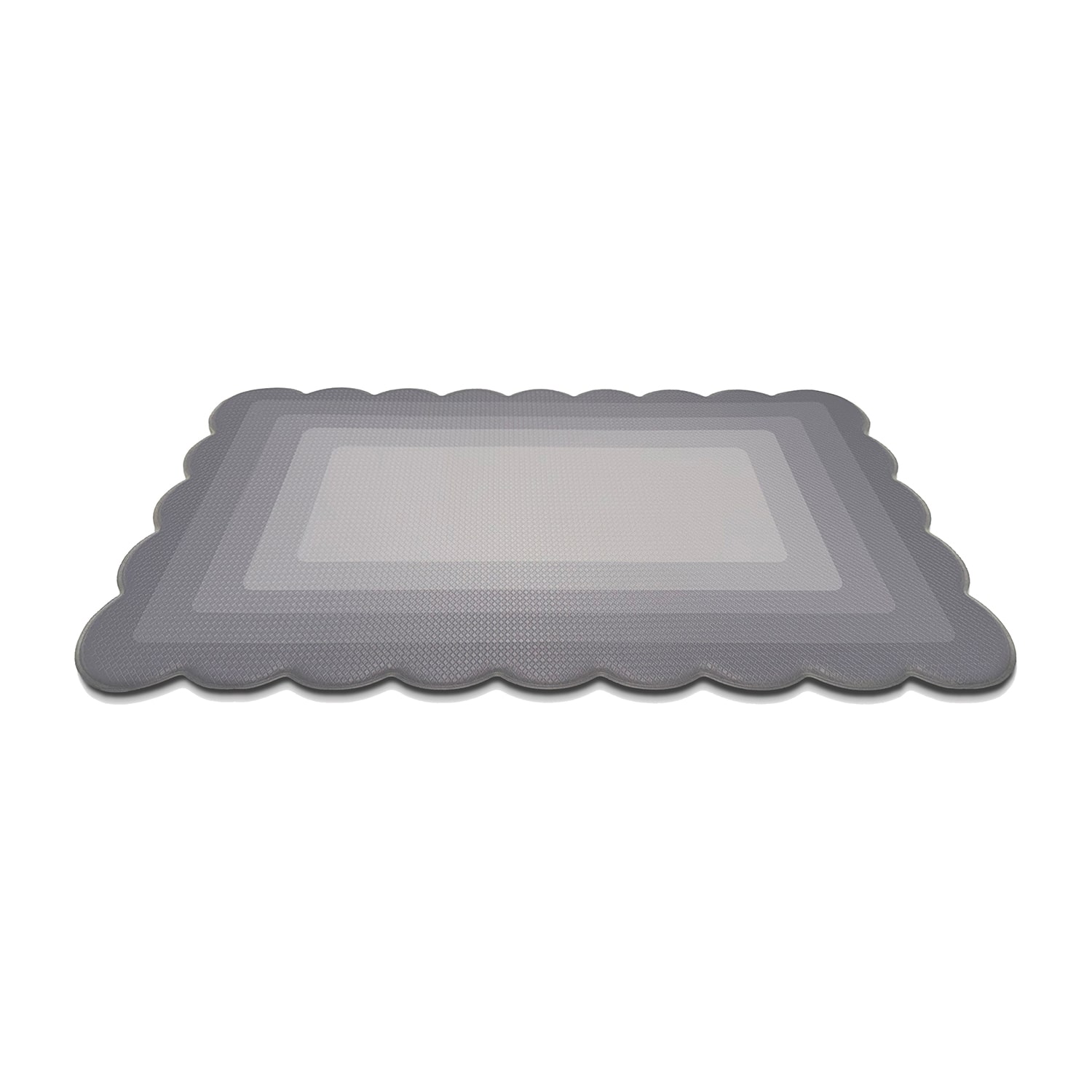Achim Scalloped Grayson Anti-Fatigue 18"x30" Kitchen Mat