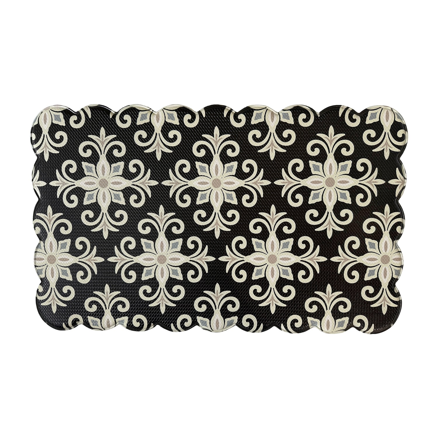 Achim Scalloped Payton Anti-Fatigue 18"x30" Kitchen Mat