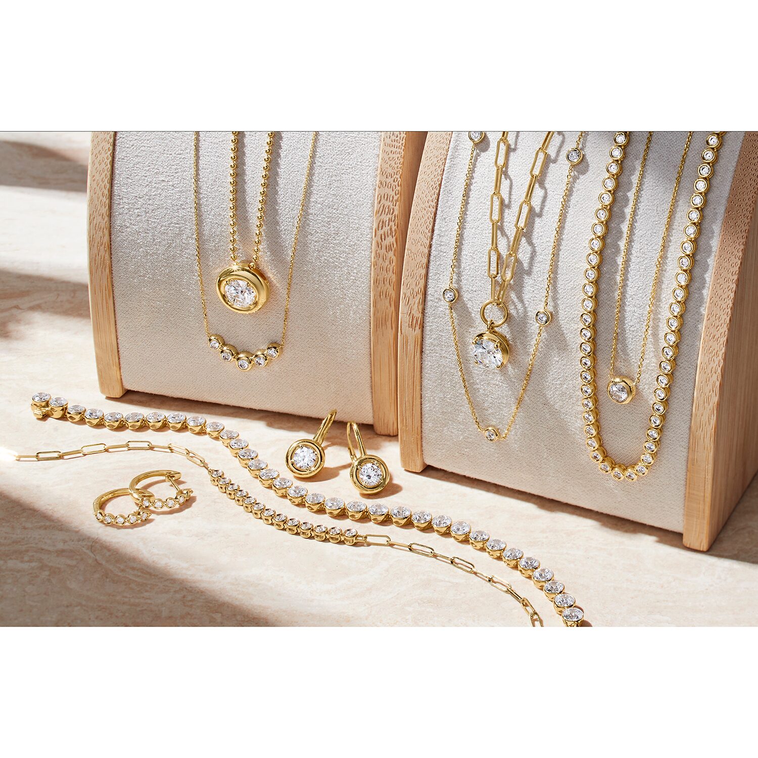 Diamond Addiction (G-H, Si2-I1) Womens 1 1/2 CT. T.W. Lab Grown White Diamond 14K Gold Over Silver Round 18 Inch Pendant Necklace