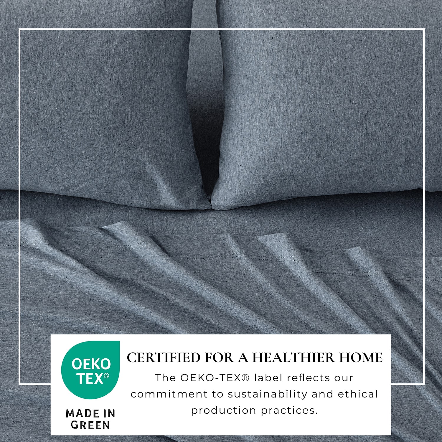 Linery Heathered Jersey Sheet Set