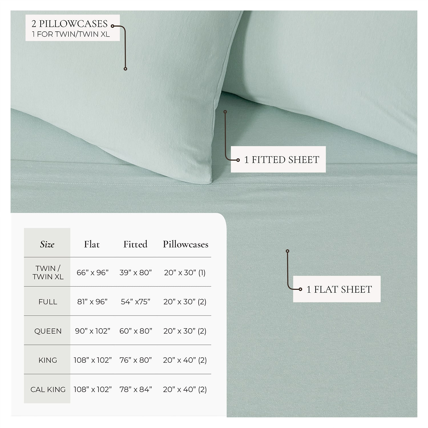 Linery Heathered Melange Sheet Set
