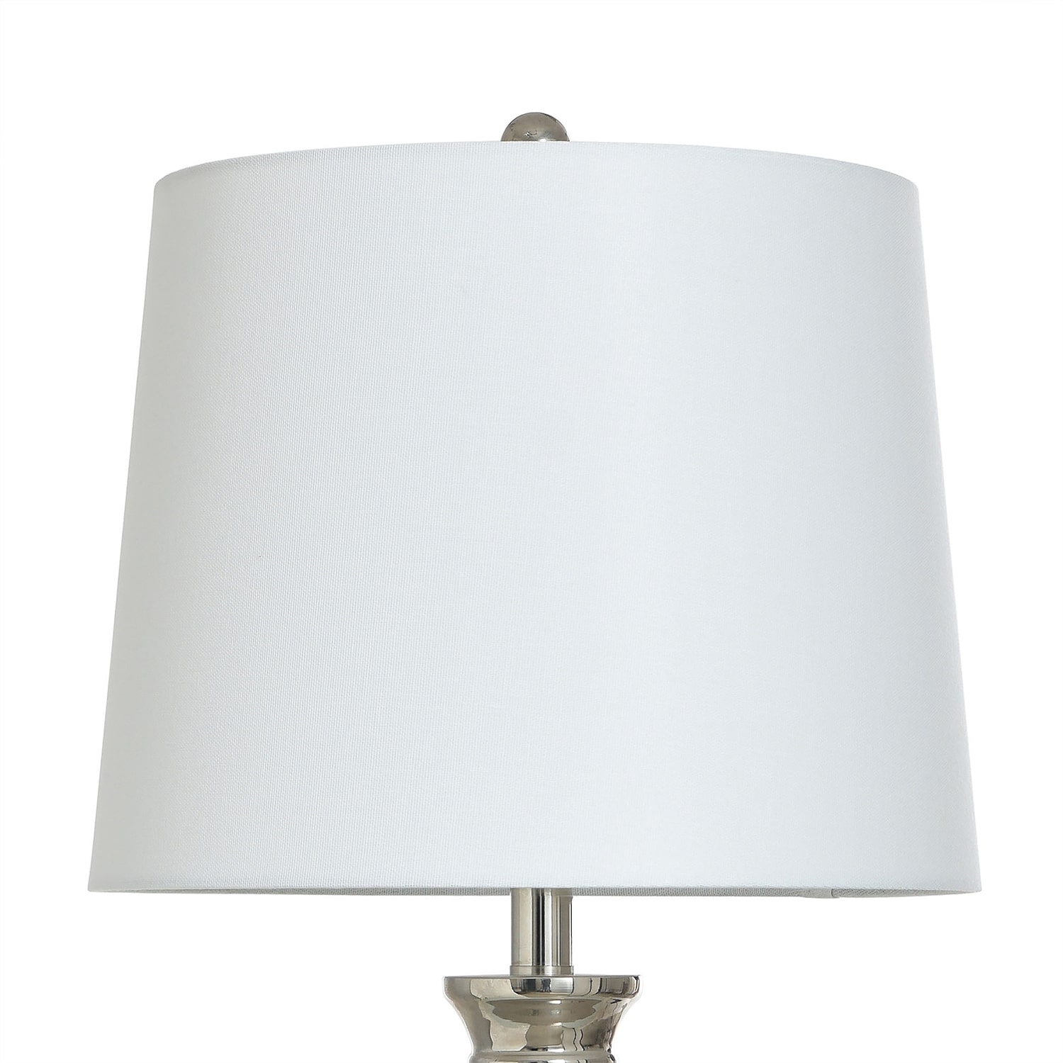 Stylecraft Polished Nickel Urn Steel Table Lamp