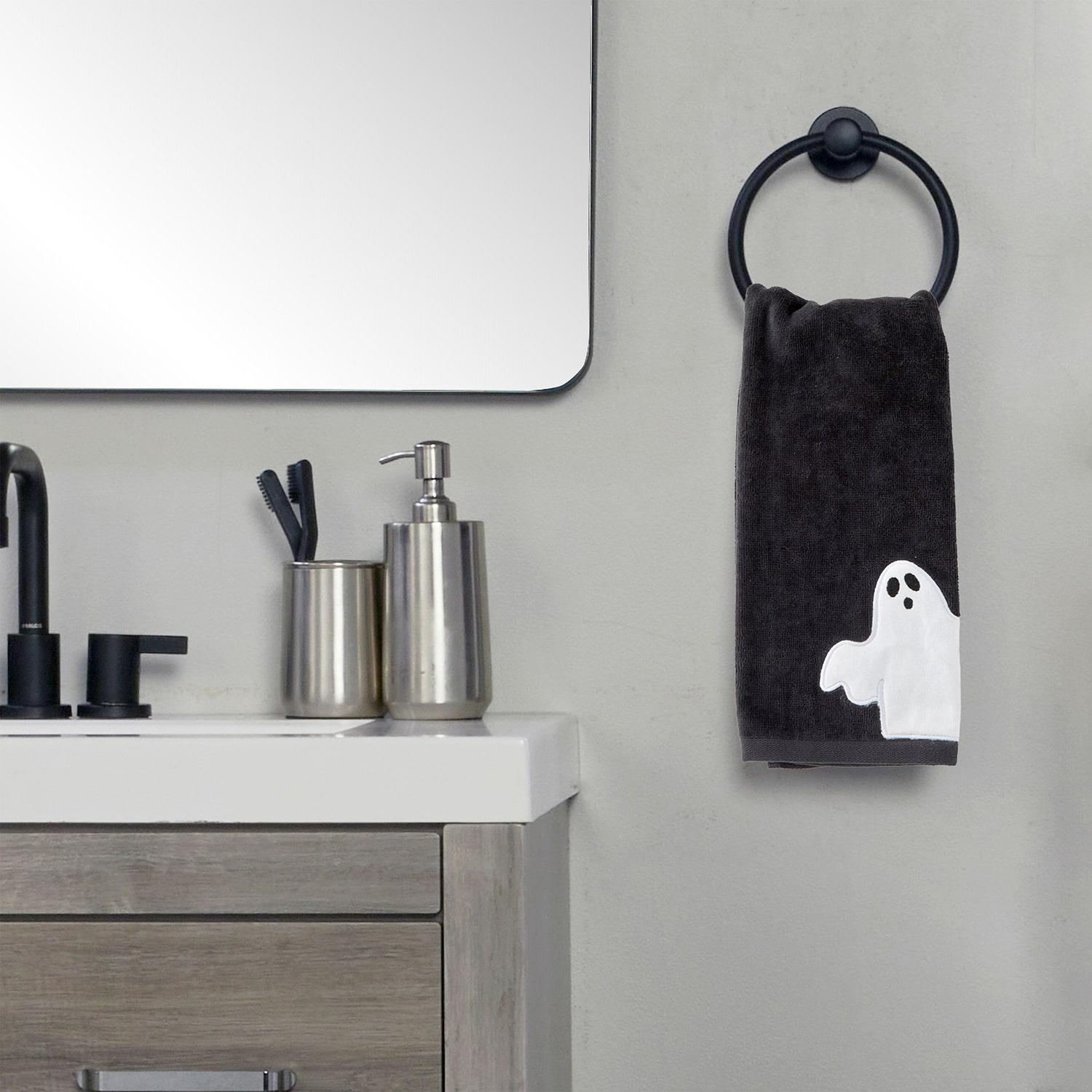 Saturday Knight Ghost 2-pc. Hand Towel