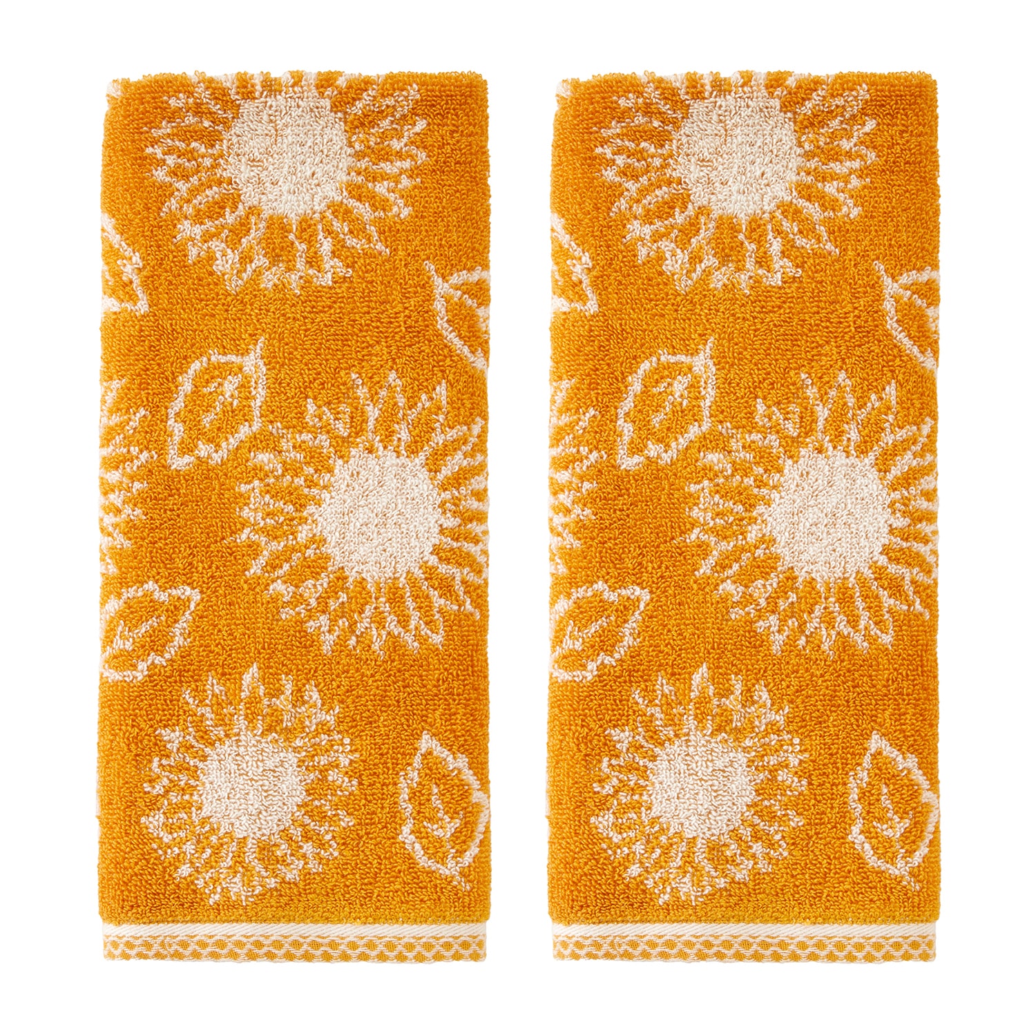 Saturday Knight Sunflower 2-pc. Hand Towel
