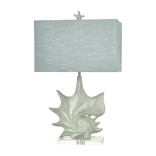 Stylecraft Anartia Silver Coastal Table Lamp