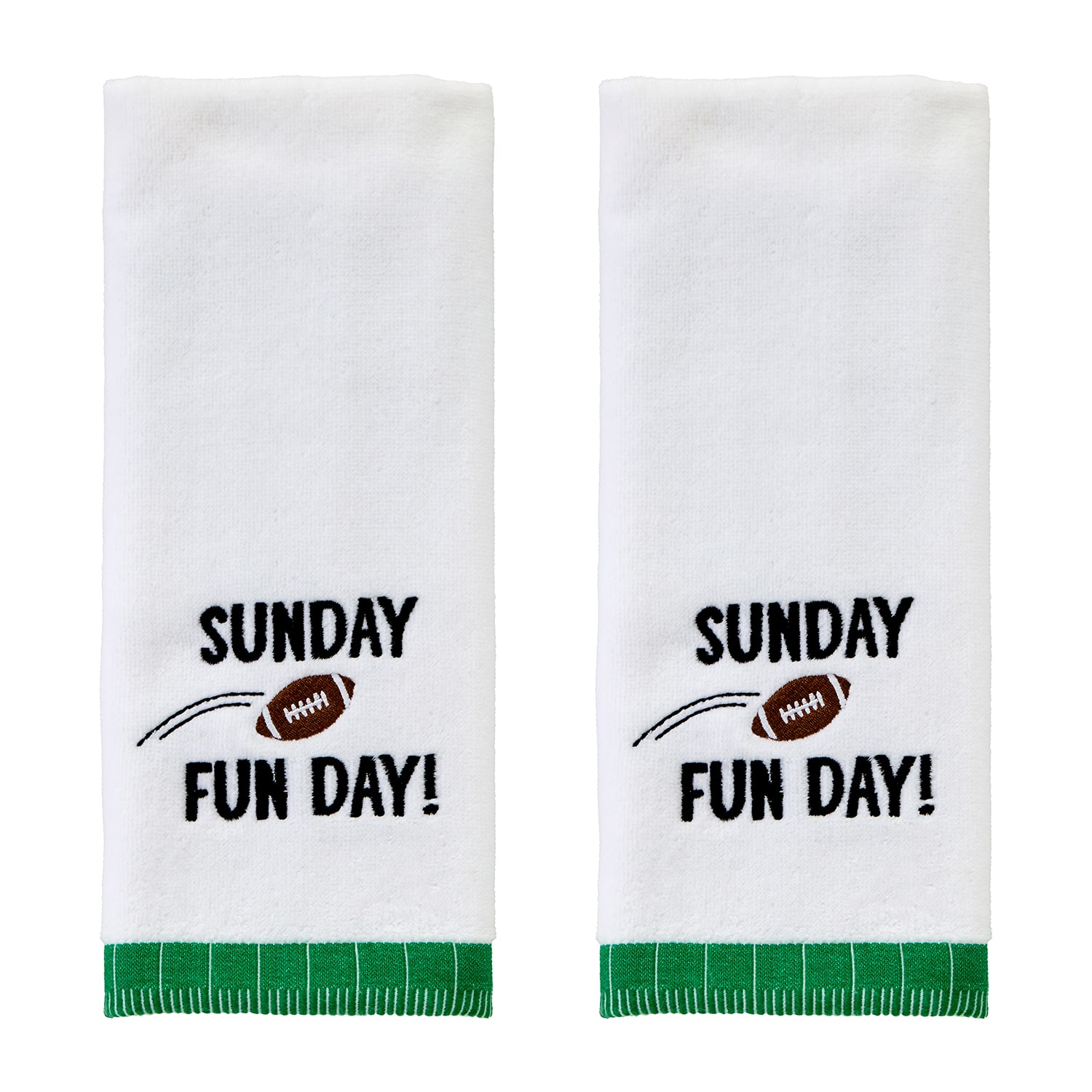 Saturday Knight Sunday Fun Day 2-pc. Hand Towel