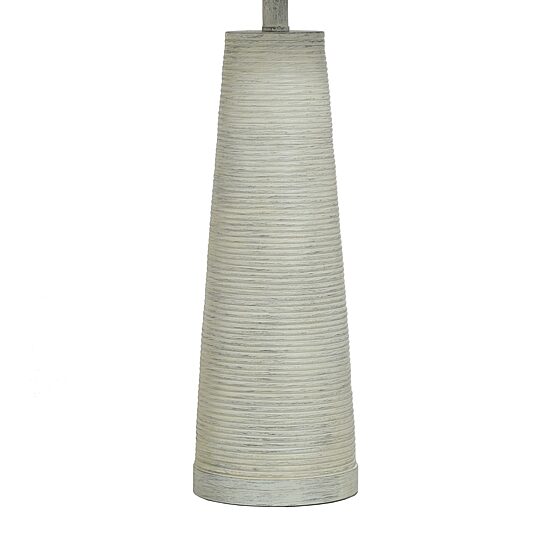 Stylecraft Whitewashed Textured Resin Table Lamp, Color: White - JCPenney