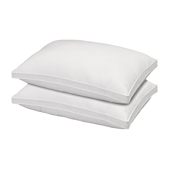 Ella Jayne Plush Gusseted Soft Gel Soft Density Bed Pillow
