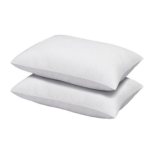 Ella Jayne Simple Comfort Down-alternative Medium Density Bed Pillow In White