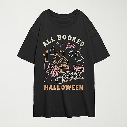 Mad Engine Womens Juniors Crew Neck Short Sleeve Oversized Graphic T-shirt In Black