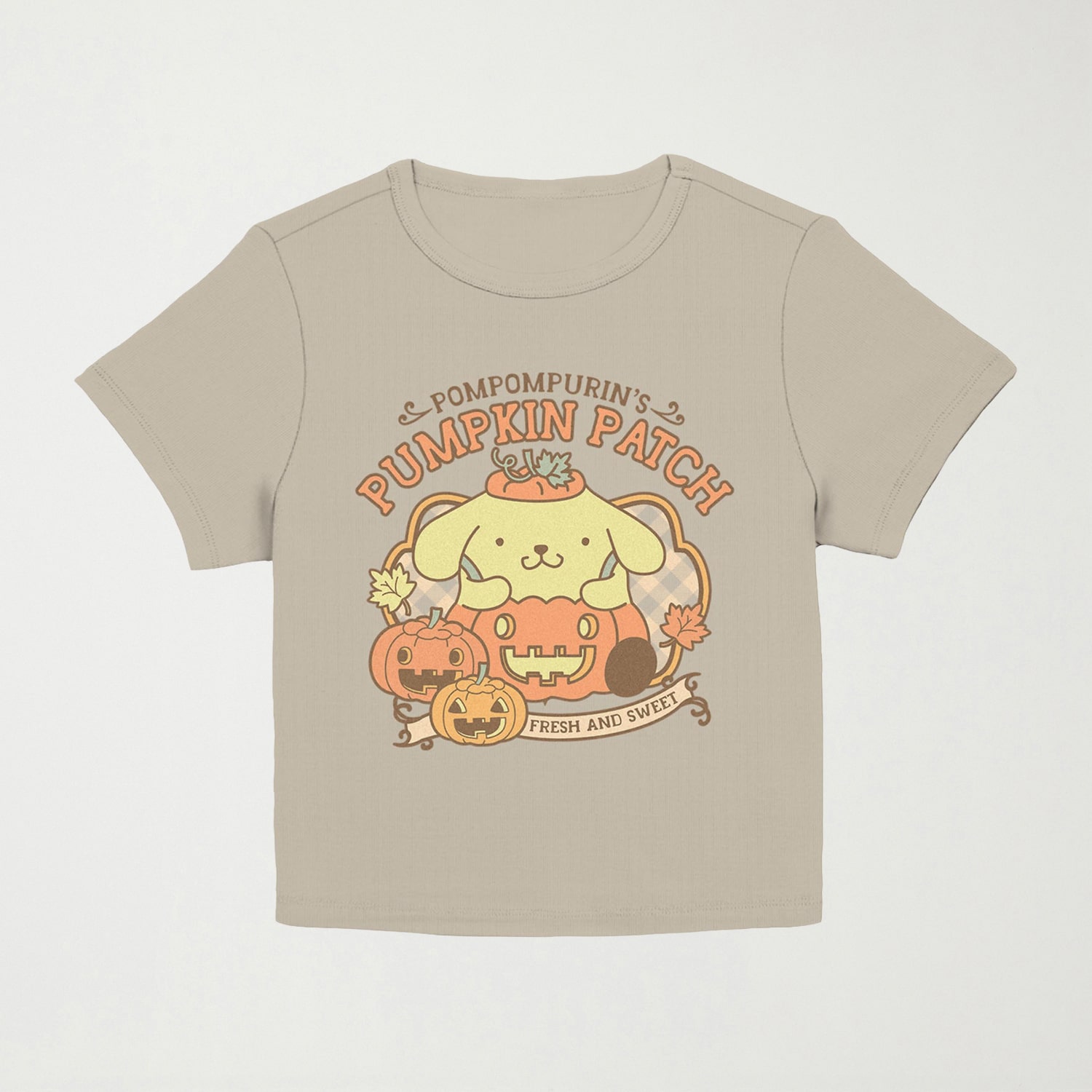Womens Crew Neck Short Sleeve Regular Fit Hello Kitty Graphic T-Shirt